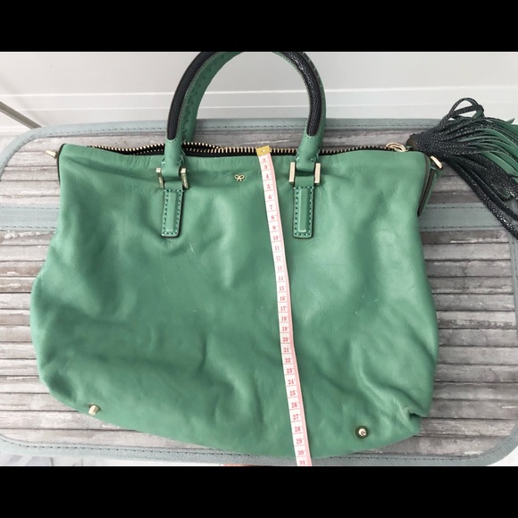 Anya hindmarch soft leather bag with tassel - Picture 5 of 8